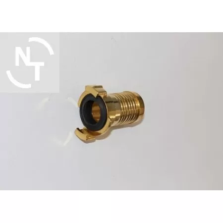 Złącze GEKA  pod wąż DN25 mosiężne rozstaw kłów 40mm