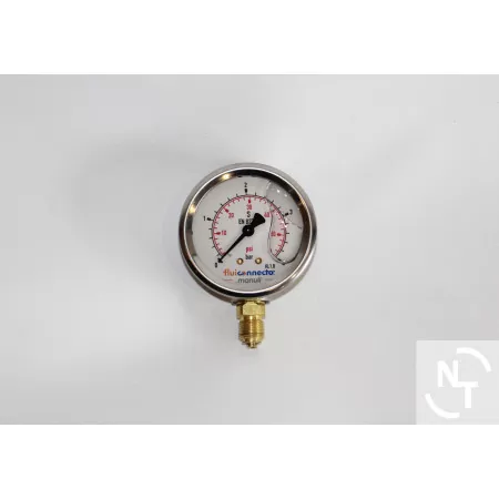 Manometr glicerynowy M-63 0-4 BAR/R 1/4"