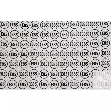 Nalepka E85 mała
