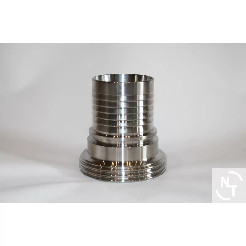 Złącze spożywcze mleczarskie męskie DIN 11851 DN 50 RD 78x1/6" (45.8x51)