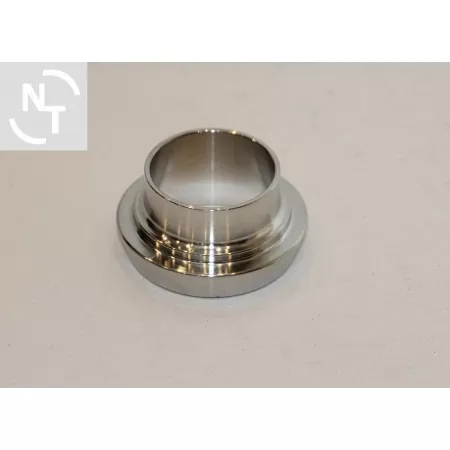 Króciec złącza spożywczego higienicznego gwintowane DN 32 p cienki C DIN 11851