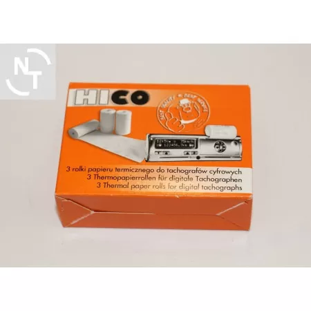Papier (rolki) do tachografu cyfrowego