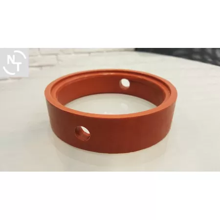 Uszczelka zaworu klapowego silikon DN100 118x98x31.5  2xfi12