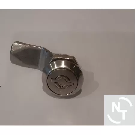 Zamek do schowków Feldbinder pod klucz kwadrat z zapadką nierdzewny